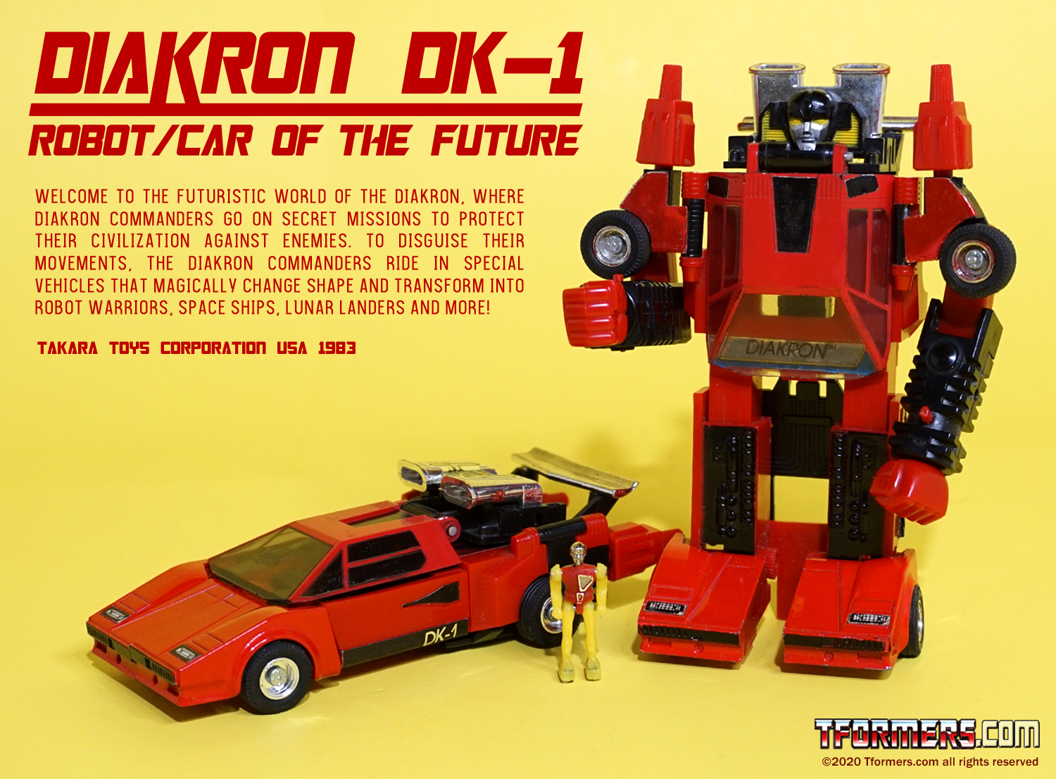 【10％OFF】 Sold USA Takara Transformers Before The AKA DK-1 Diakron ロボット
